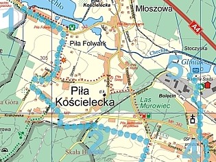 mapa niebieski