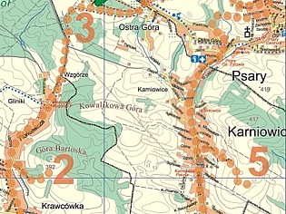 mapa pomaranczowy